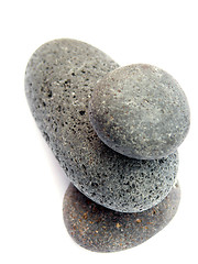 Image showing Stones in pile