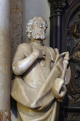 Image showing Statue of saint