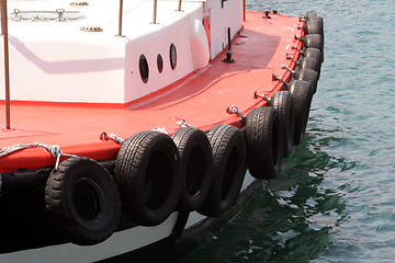 Image showing tug boat detail