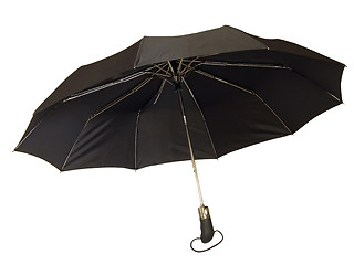 Image showing black umbrella
