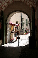 Image showing Castle entrance