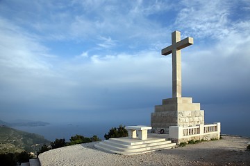 Image showing Stone cross