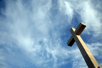 Image showing Stone cross