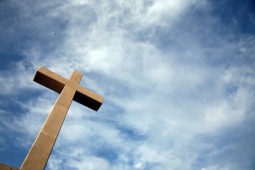 Image showing Stone cross