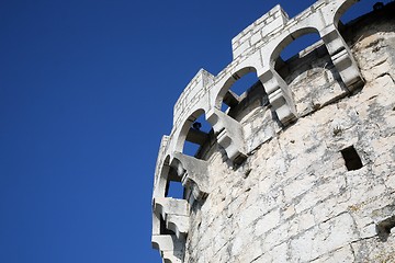 Image showing Stone fort in Korcula, Croatia