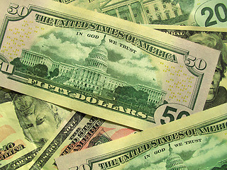 Image showing money background