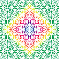 Image showing Seamless floral pattern