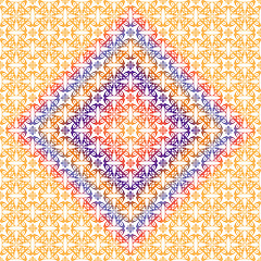 Image showing Seamless floral pattern