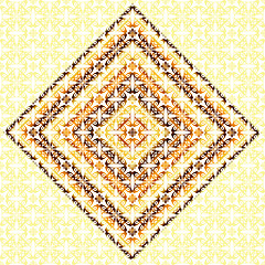 Image showing Seamless floral pattern