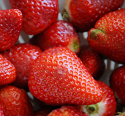 Image showing Strawberries