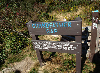 Image showing Grandfather gap