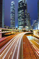 Image showing traffic and urban at night