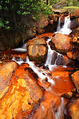 Image showing Golden Waterfall