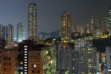 Image showing Hong Kong city downtown