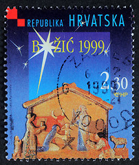 Image showing Christmas stamp