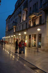 Image showing shopping street