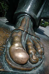 Image showing lucky toe