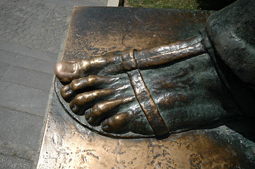 Image showing lucky toe