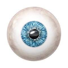 Image showing eye ball blue