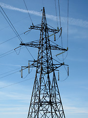 Image showing electricity pillar