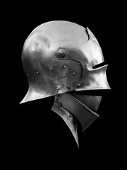Image showing  helmet of knight