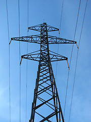 Image showing electricity pillar