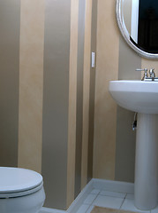 Image showing powder room