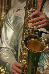 Image showing saxophone