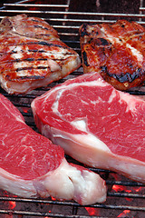 Image showing steaks and chops