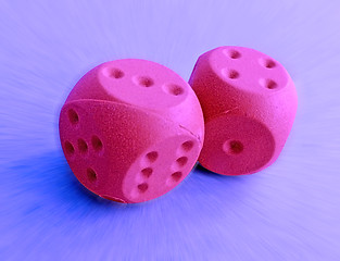 Image showing two dices