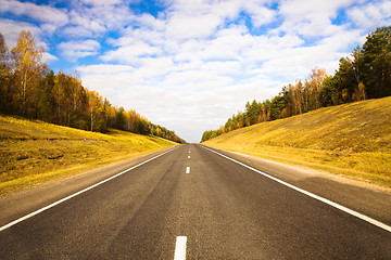 Image showing Road (autumn)