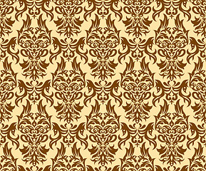 Image showing Floral seamless pattern