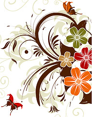 Image showing Flower background