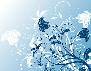 Image showing Flower background