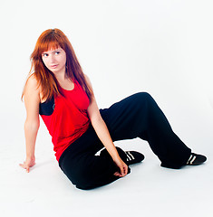 Image showing Young hip-hop dancer