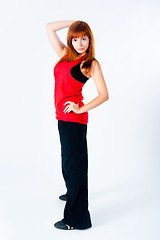 Image showing Young hip-hop dancer