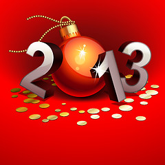 Image showing New year 2013