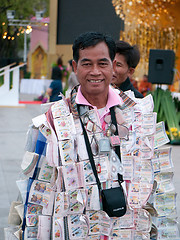Image showing Celebrating the 84th birthday of H.M. King Bhumipol Adulyadej of