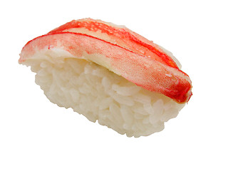 Image showing Crab sushi