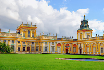 Image showing Royal Palace in Wilanow