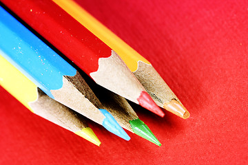 Image showing Sharp pencils