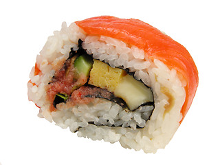 Image showing Rainbow roll