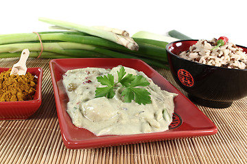 Image showing green Curry