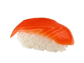 Image showing Salmon sushi