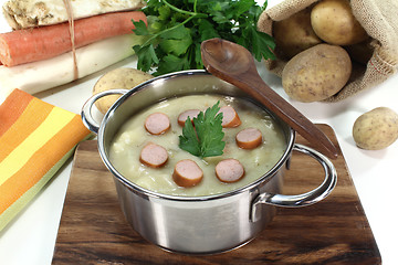 Image showing Potato soup