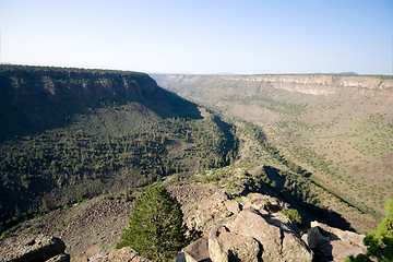 Image showing Rio Grande River Gorge, Taos New Mexico