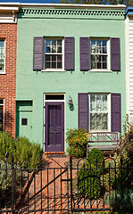 Image showing Washington Row House Home Italianate Style Fence