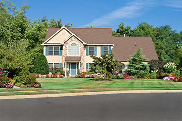 Image showing Nicely Landscaped Single Family Home in Suburban Philadelphia, P