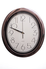 Image showing Wall clock oval