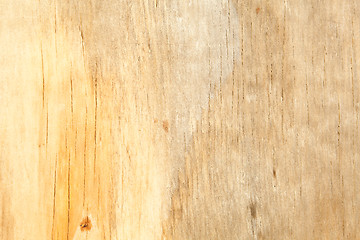 Image showing XXXL Full Frame Close Up Water Stained Yellow Wood Grain